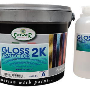 Gloss Protector 2K and Sealer Kit – Bi-Component Sealer For Plasters, Microcement Showers & Floors