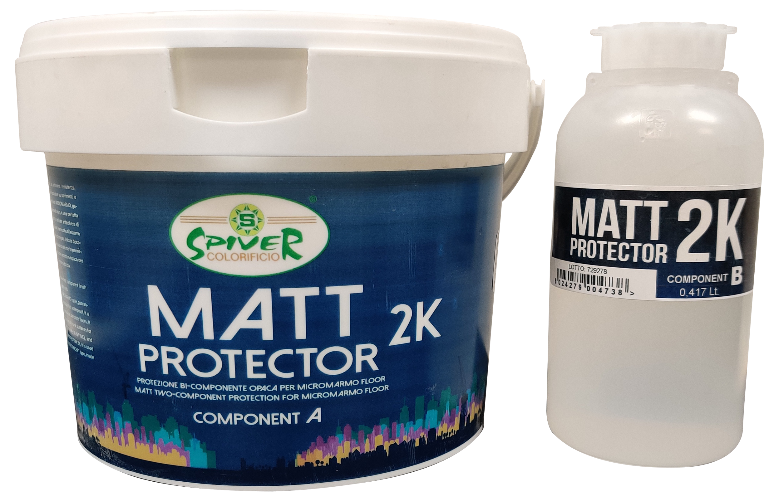 Matt Protector and Sealer Kit – Bi-Component Sealer For Plasters, Microcement Showers & Floors